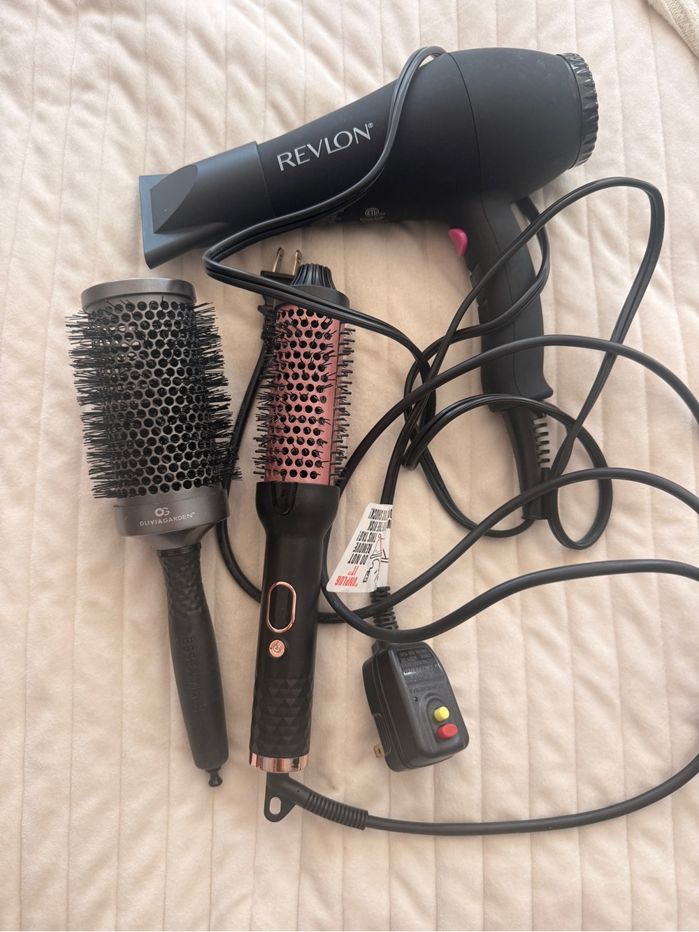 Set Hair Tools Blowup Accessories Brush